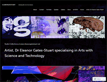 Tablet Screenshot of eleanorgatestuart.com